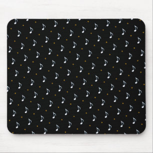 musical notes mouse pad