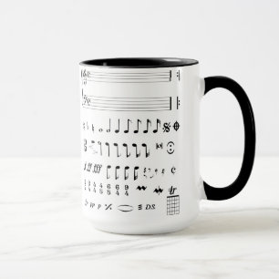 Musical Notes Mug. Mug
