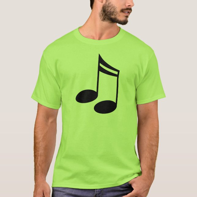 Musical Notes Music Gift T-Shirt (Front)
