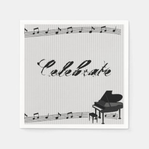 Musical Notes Napkins