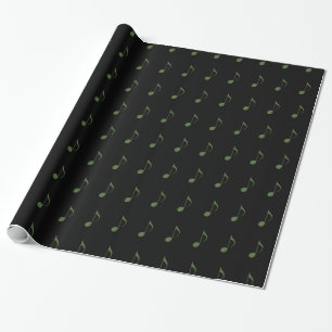 Musical Notes pattern Wrapping Paper
