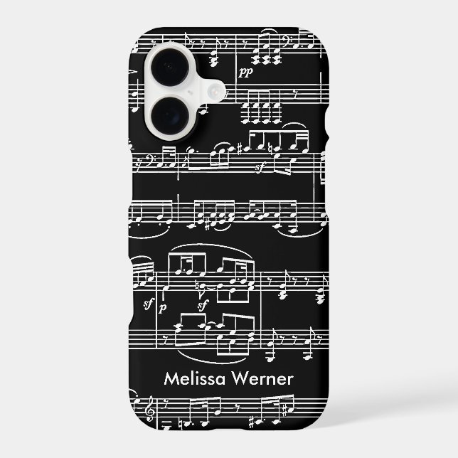 musical+notes personalized (Back)