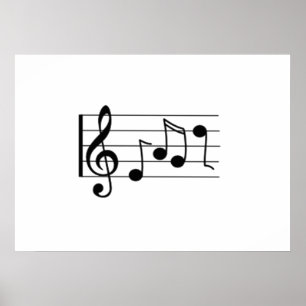 Musical Notes Poster
