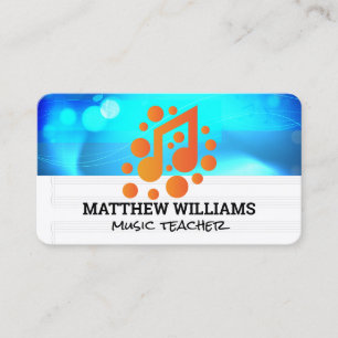  Musical Notes   Sound Logo Business Card