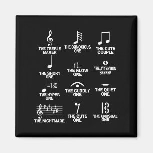 Musical Notes Symbol Definition Humor Funny Christ Magnet