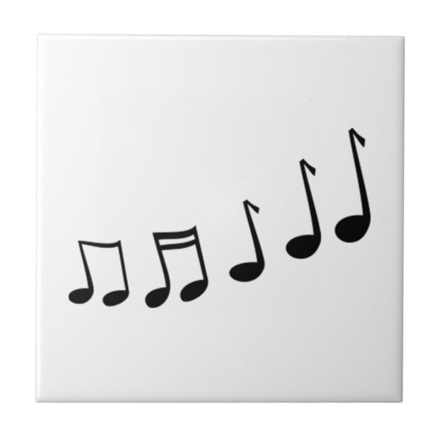 Musical Notes Tile (Front)