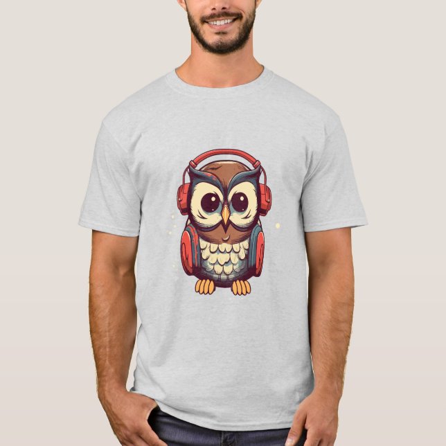 Musical Owl T-Shirt (Front)