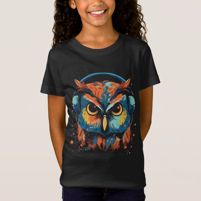 Musical Owl T-Shirt (Front)