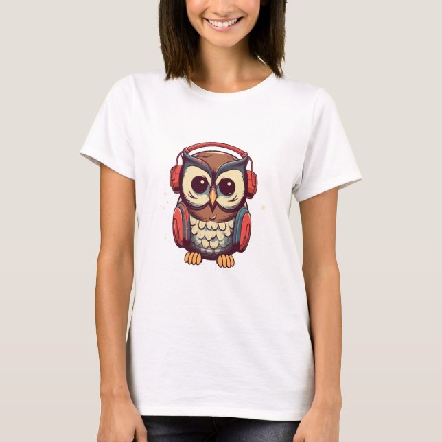 Musical Owl T-Shirt (Front)
