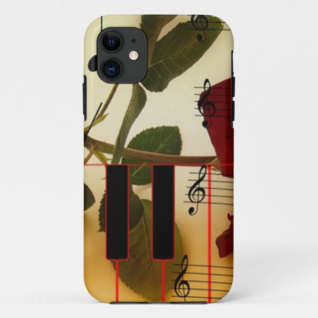 Musical Panio Keys Case-Mate iPhone Case (Back)