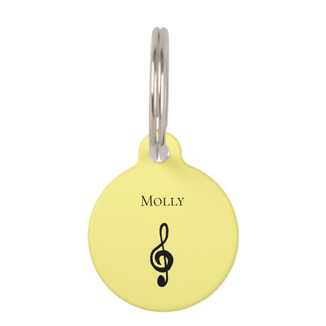 Musical    pet tag (Front)