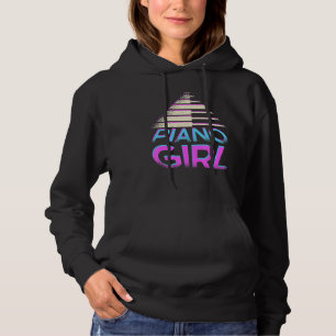 Musical Pianist Music  Piano Keyboard Piano Girl Hoodie