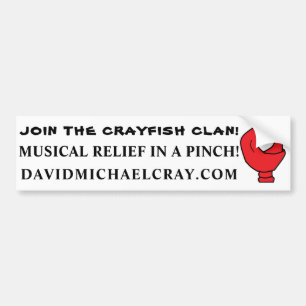 "MUSICAL RELIEF IN A PINCH" BUMPER STICKER
