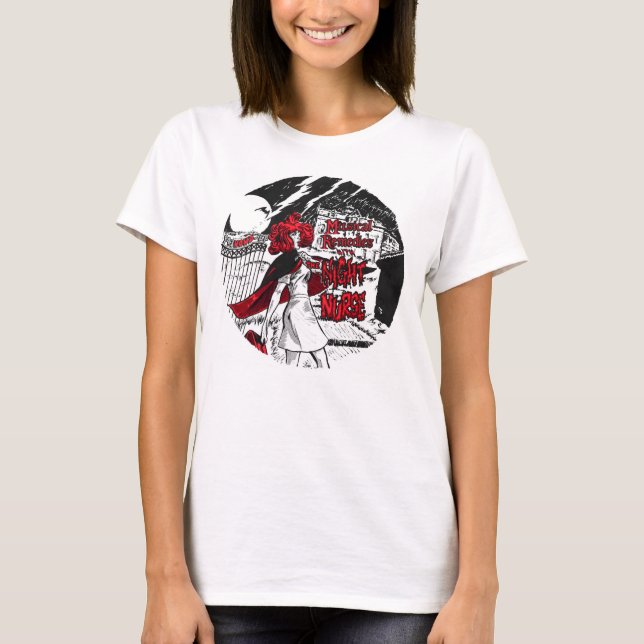 Musical Remedies with the Night Nurse Women's T-Shirt (Front)