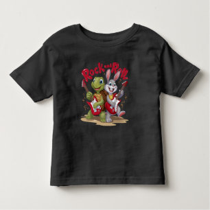 Musical Reptile and Hare Rock Out Roll Toddler T-Shirt