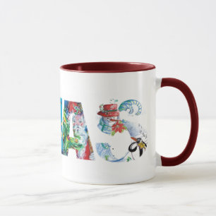 MUSICAL SANTA  XMAS PARTY / PENGUIN'S SERENADE MUG