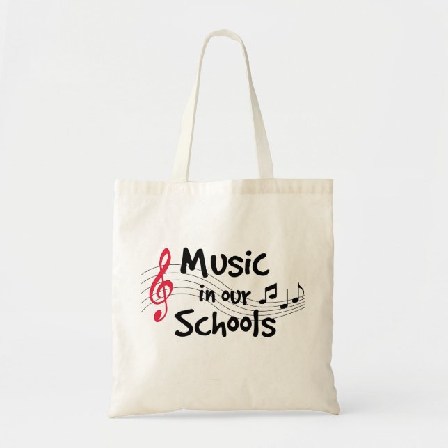 Musical School Pride Tote Bag (Front)
