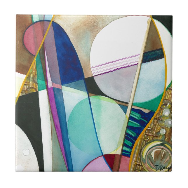 Musical Series - Jazz Quartet Tile (Front)