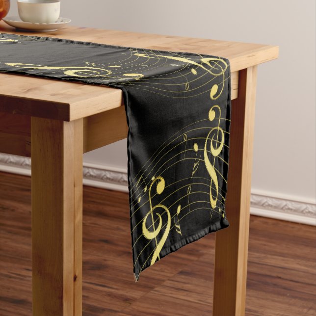 Musical Short Table Runner (In Situ)