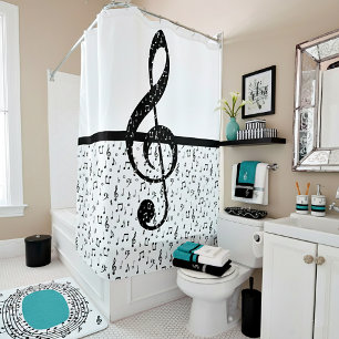 Musical Shower Curtain