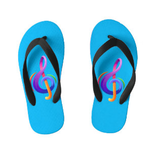 Musical Slippers for Music Enthusiasts Kid's Jandals
