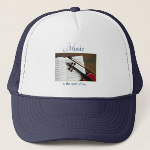 Musical Strings, The Soul of Life, Traditional Trucker Hat