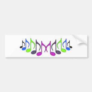 Musical Symbol "M" Bumper Sticker