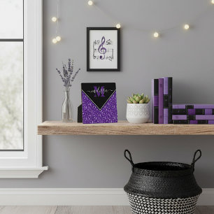 Musical symbols personalised plaque