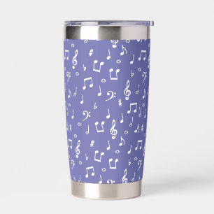 musical symbols thermal tumbler