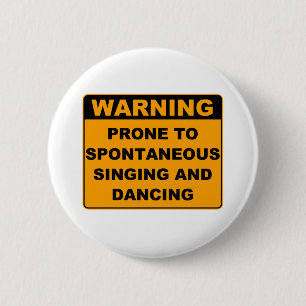Musical Theatre 6 Cm Round Badge