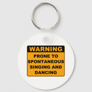 Musical Theatre Key Ring