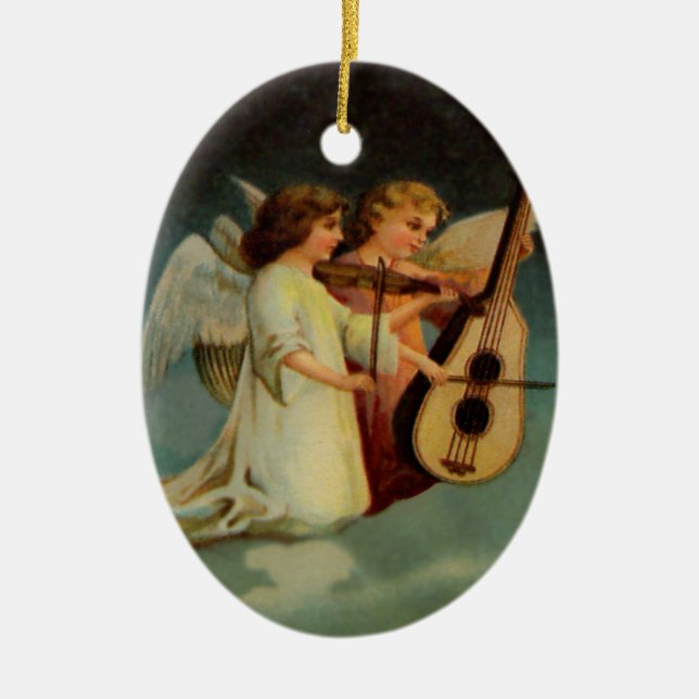 Musicale Angels Ornament (Front)