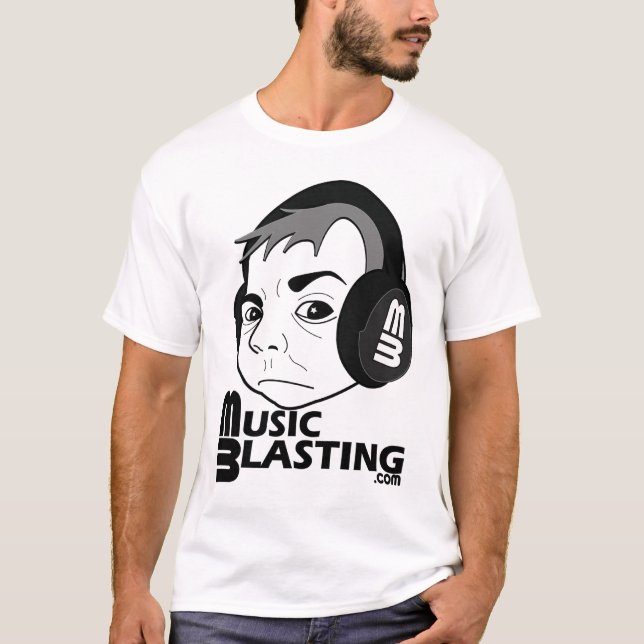 MusicBlasting.com T-Shirt (Front)