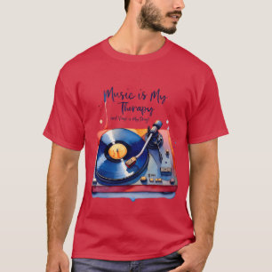 Musicherapy Vinylee retro T-Shirt