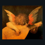 musician angel playing lute by Rosso Fiorentino Poster<br><div class="desc">musician angel by Rosso Fiorentino,  1520 fine art poster</div>
