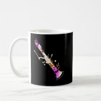 Musician Artist Music Teacher Watercolor Clarinet2 Coffee Mug