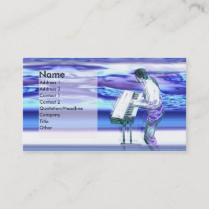 Musician Blues Business Card