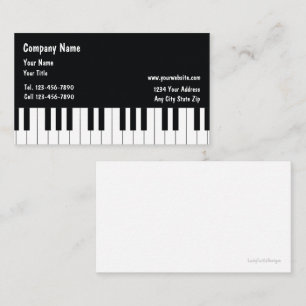 Musician Business Cards