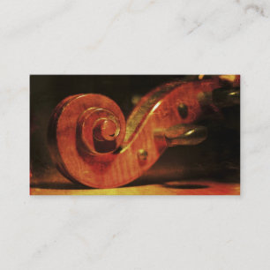 Musician (Cellist) Business Cards
