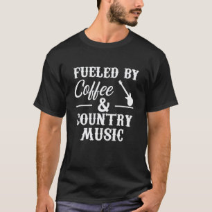 Musician Coffee Guitarist Guitar Ladies Country Mu T-Shirt