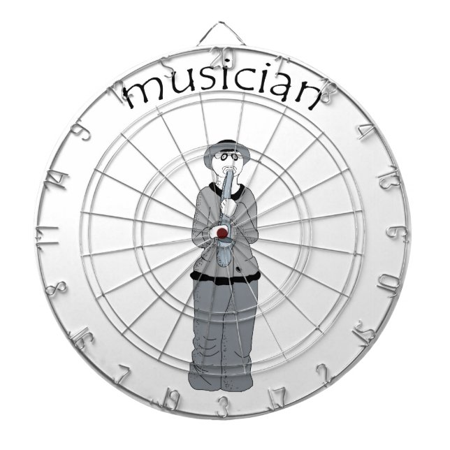 musician dartboard (Front)