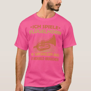 Musician Flugelhorn Trumpet Musical Instrument Orc T-Shirt