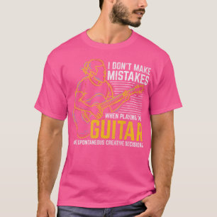 Musician Gift Musical Instrument Music Guitar T-Shirt