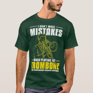 Musician Gift Trombone Musical Instrument Tromboni T-Shirt