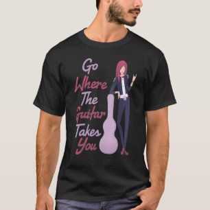 Musician - Go Where The Guitar Takes You - Artist T-Shirt