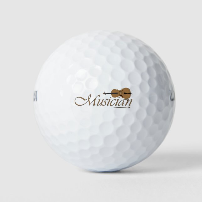 Musician Golf Balls (Front)