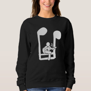 Musician Guitarist Guitar Player Bassist Band Rock Sweatshirt
