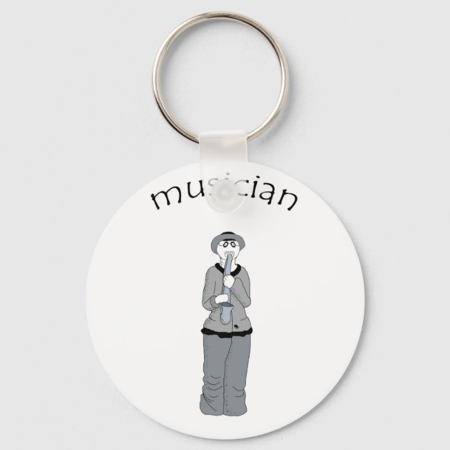 musician key ring (Front)