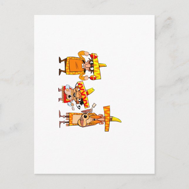 musician mariachi postcard (Front)