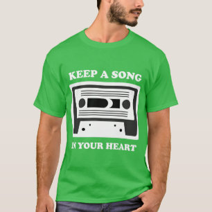 Musician Music Is My Life Rock Gift retro T-Shirt